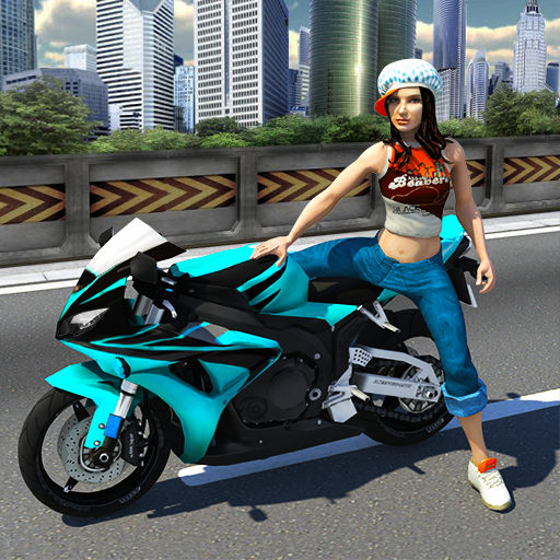 Racing Girl 3D icon