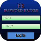 Password haker for fb prank أيقونة