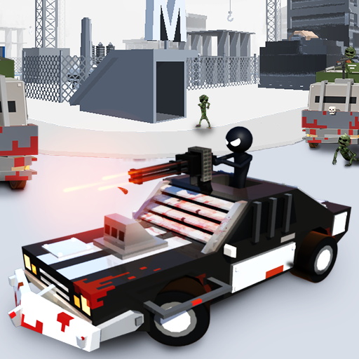 Stickman Car: Zombie Shooting icon