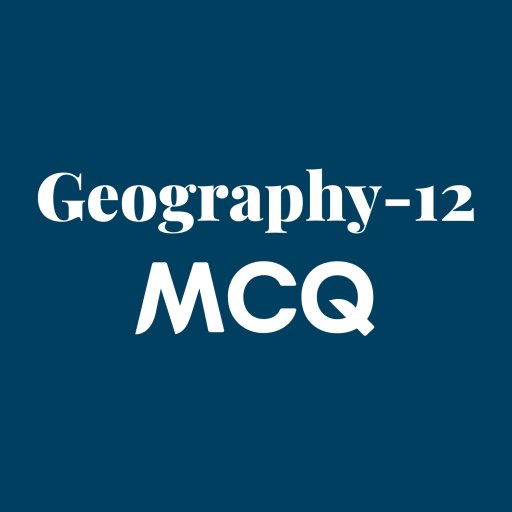 Geography-12 MCQ icon