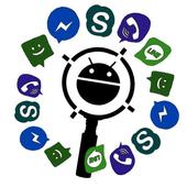 Espía de texto mensaje notificación y localización icon