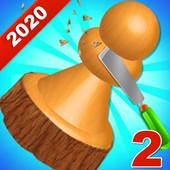 Wood Carving 3D icon