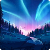 Night Sky Wallpaper HD icon