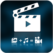 Image   Music = Video Maker icon