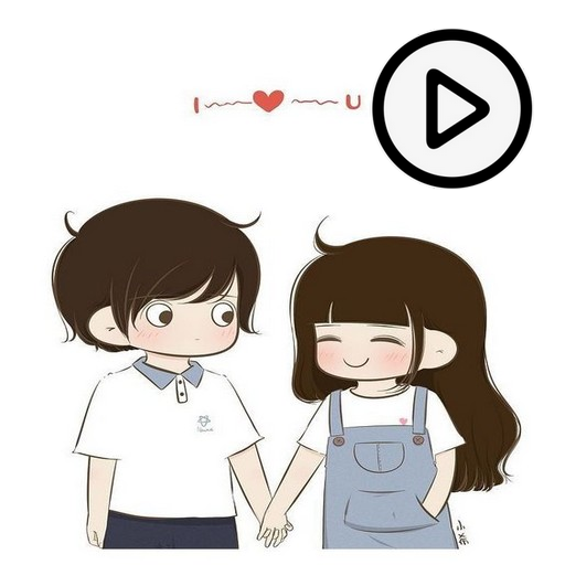 Animated Autocollants Histoire D'amour icon