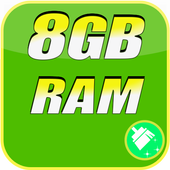 8GB Ram Cleaner booster Cleaner App pro 2018 icon
