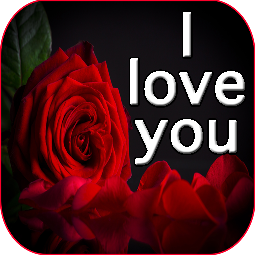 I love you flowers images GIF &amp; rose HD wallpapers icon