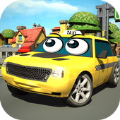 Crazy Talking Taxi Driver game icon