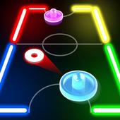 Air Hockey - Glow Challenge icon