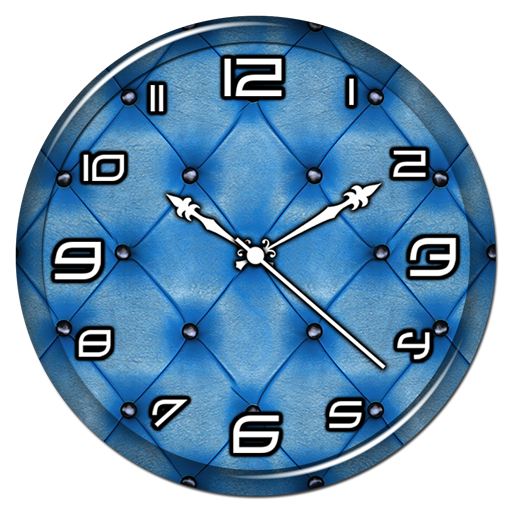 Blue Clock Live Wallpaper icon