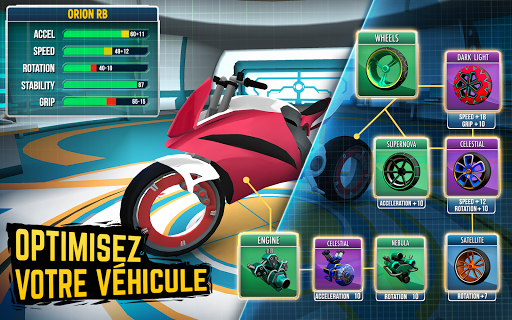 Gravity Rider: Space Bike Race screenshot 11