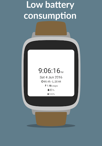 Athletica WatchFace Free 8 تصوير الشاشة