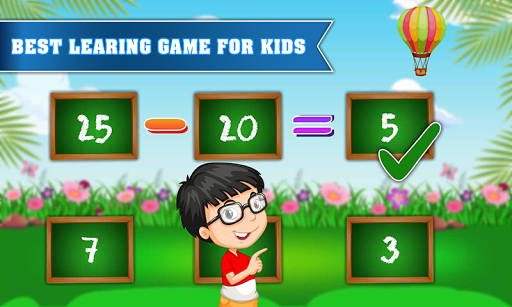 Kids Math Game : Add Subtract Multiplication Free screenshot 7