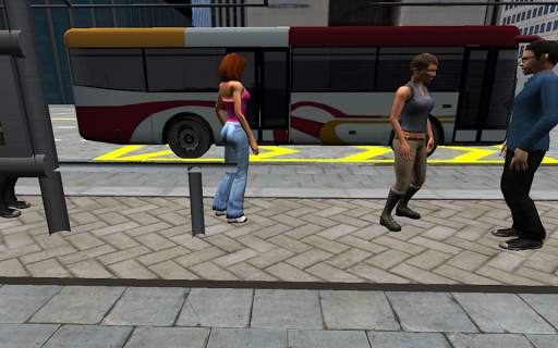 City bus driving 3D simulator screenshot 3