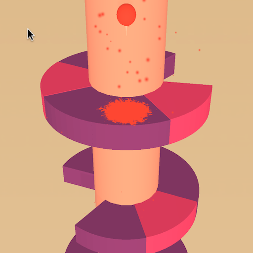 Spiral Ball Jump and fall icon