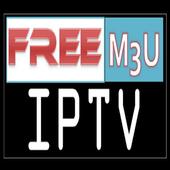 FREE M3U IPTV أيقونة