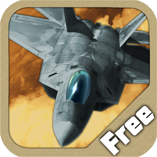 Flight Simulator - F22 Fighter Desert Storm icon