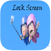 oddbods lock screen icon