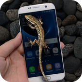 Lizard in Phone Joke icon