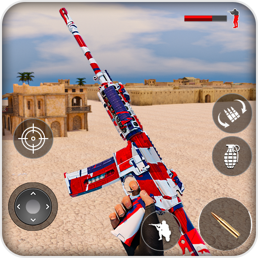 FPS Commando mission game 2023 icon