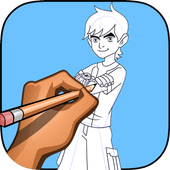 how to draw Ben 10 icon