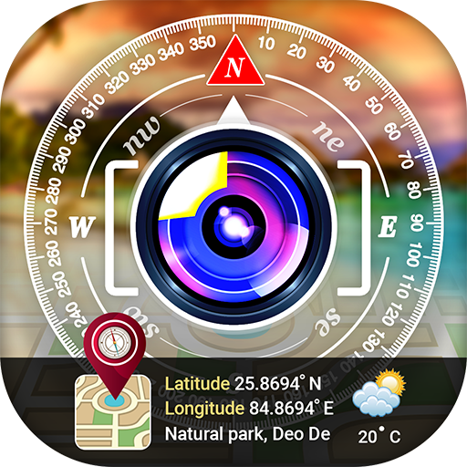 Angular Camera - GPS Camera &amp; Location Date &amp; Time icon