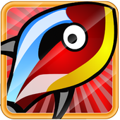 fish shooting and hunting icon