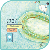 Sweet white girl theme icon