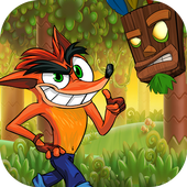 bandicoot adventure run jungle icon
