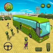 Army Stickman Soldiers Transport أيقونة