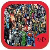 DC Cartoon Puzzle game icon