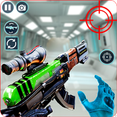 Futuristic Robot Cop Shooting Modern Strike Ops icon