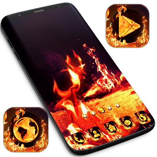 Fire Launcher Theme 2021 icon