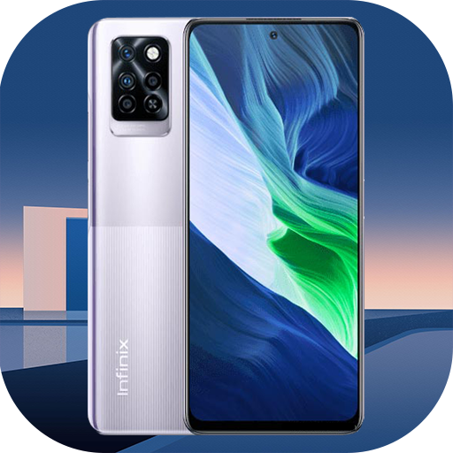 ikon Infinix Note 10 Pro Launcher / Note 10 Wallpapers