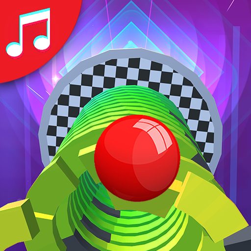 Color Stack Ball 3D: Ball Game run race 3D - Helix أيقونة