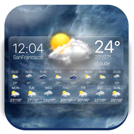 Daily and Hourly Forecast Free icon