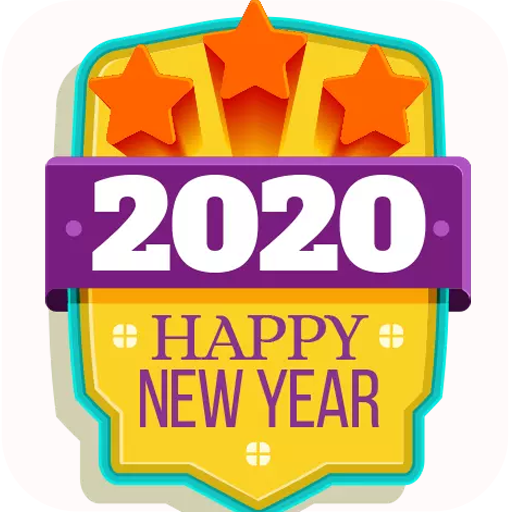 New Year Sticker for Whatsapp 2020 - WAStickerApps icon