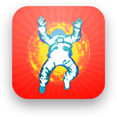 Astronaut Space Ball - 3D icon