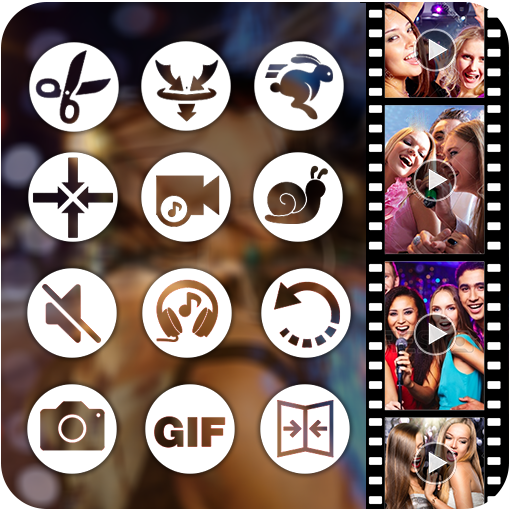 Video Editor With Music icon