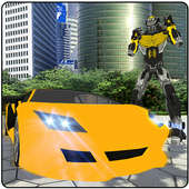 Flying Ninja Warrior Robot Transform icon