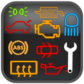 Car Dashboard Warning Lights icon
