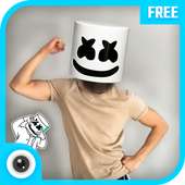 Marsh Mello Mask Photo Editor - Face Mask on 9Apps