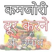 Kamjori Dur Karne Ke Upay- कमजोरी दूर करने के उपाय on 9Apps