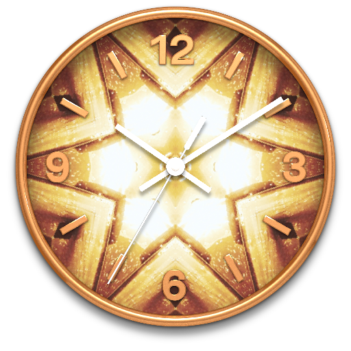 Kaleidoscope Clock Live Wallpaper icon