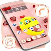 Rose Gold Launcher Theme icon