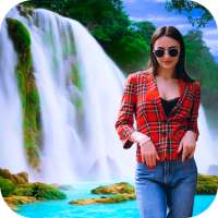 Water Fall Photo Frame on 9Apps