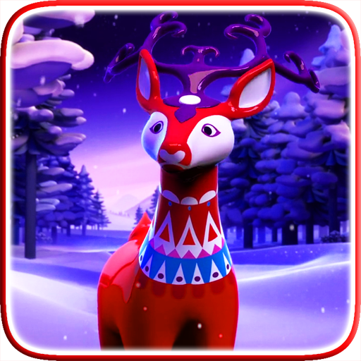 Christmas Deer Live Wallpaper icon