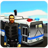 Police Bus Driving Simulator icon