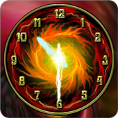 Rock Clock widget أيقونة