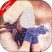 Winter Dress Photo Montage on 9Apps